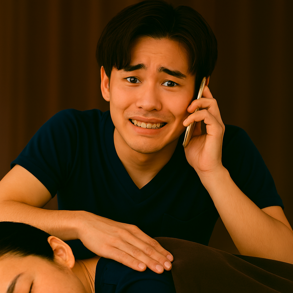 困り整体師 若め