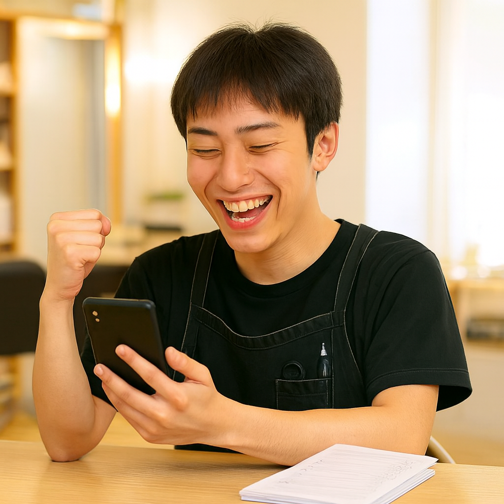 解決美容師若め